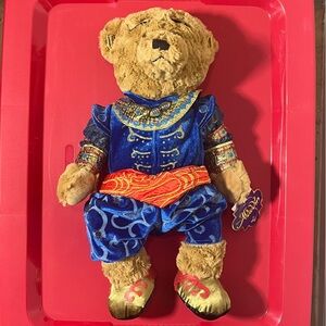 Disney Aladdin Genie Bear 16" Plush Stuffed Teddy New With Tags